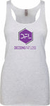 GRAY WOMENS RACERBACK